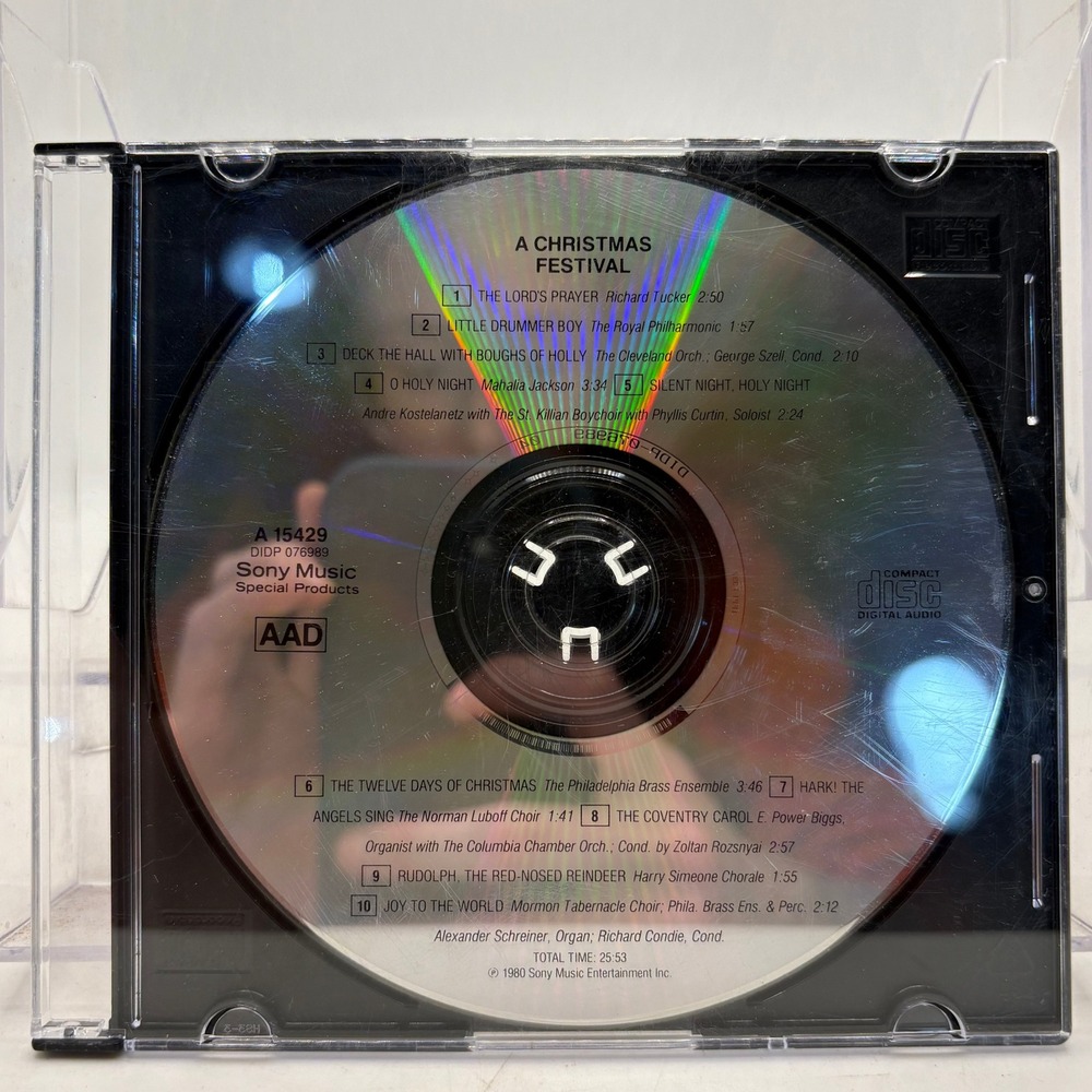 A Christmas‎ Festival CD Sony Music Special Products A 15429 Holiday Compilation